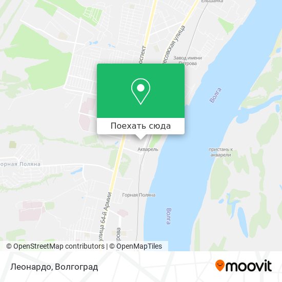 Карта Леонардо