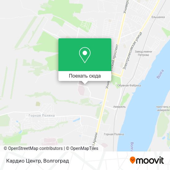 Карта Кардио Центр