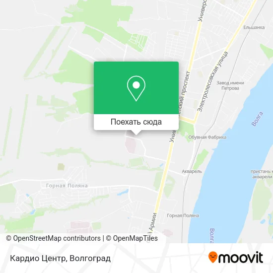 Карта Кардио Центр