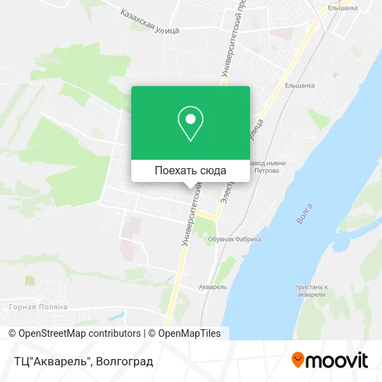 Карта ТЦ"Акварель"