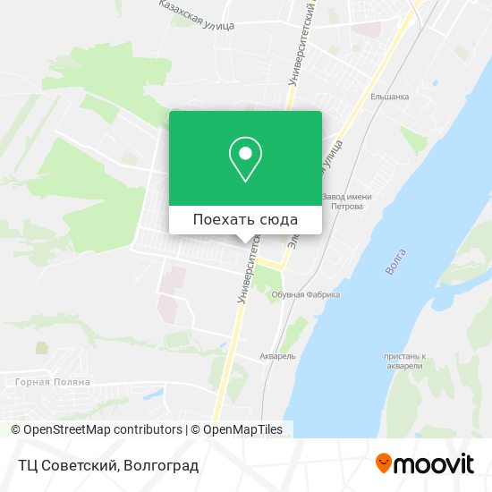 Карта ТЦ Советский
