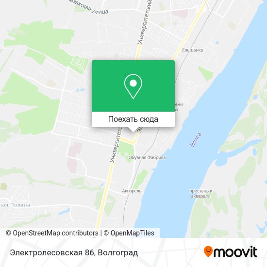Карта Электролесовская 86