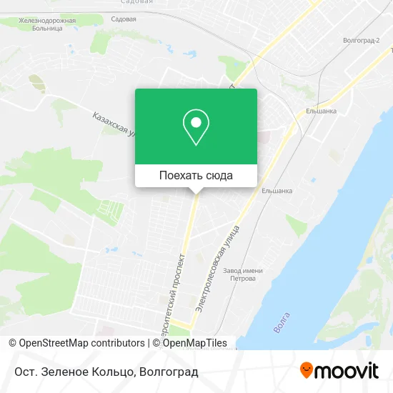 Карта Ост. Зеленое Кольцо