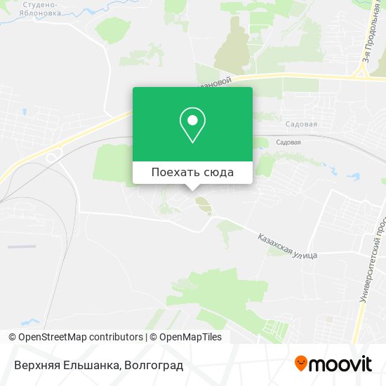 Карта Верхняя Ельшанка