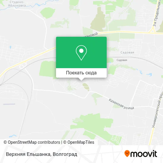 Карта Верхняя Ельшанка