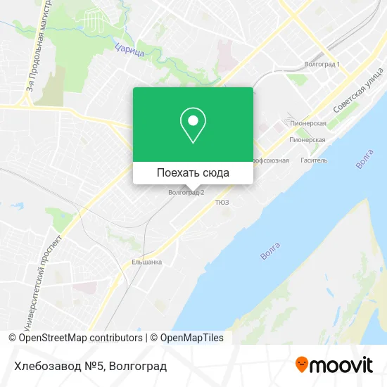 Карта Хлебозавод №5