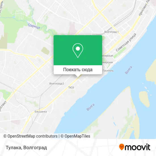 Карта Тулака