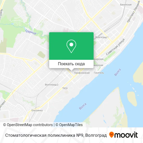 Карта Стоматологическая поликлиника №9