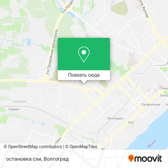 Карта остановка схи