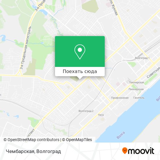 Карта Чембарская