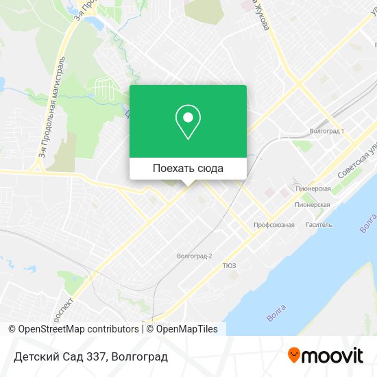 Карта Детский Сад 337