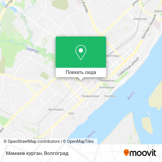 Карта Мамаев курган