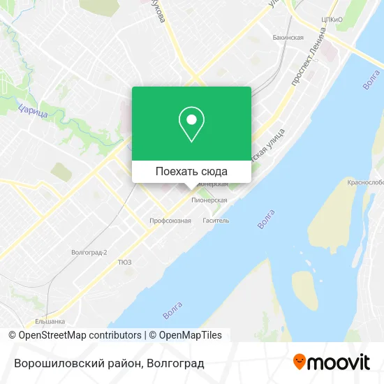 Карта Ворошиловский район