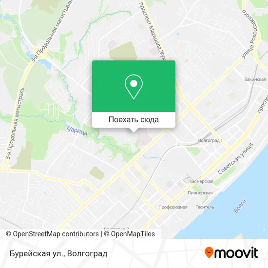 Карта Бурейская ул.