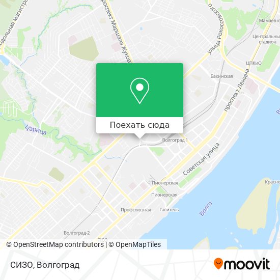 Карта СИЗО