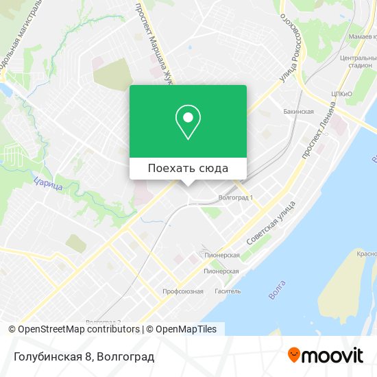 Карта Голубинская 8