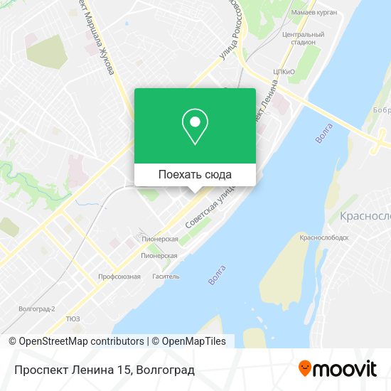 Карта Проспект Ленина 15