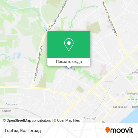 Карта ГорГаз
