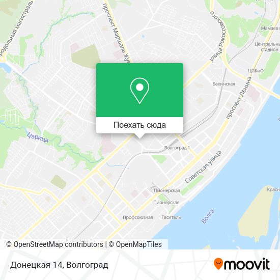 Карта Донецкая 14