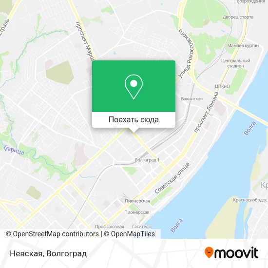 Карта Невская