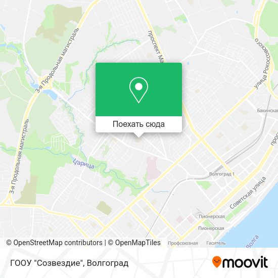 Карта ГООУ "Созвездие"