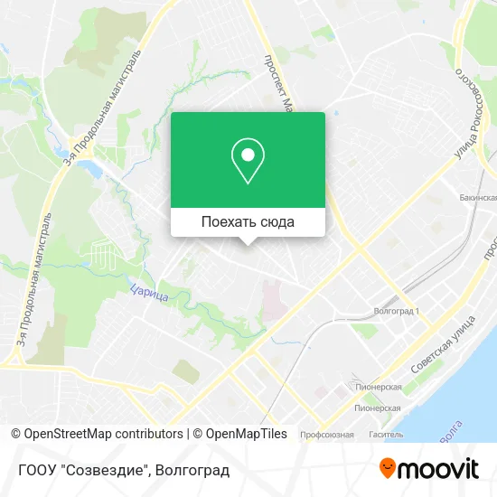 Карта ГООУ "Созвездие"