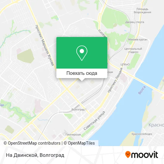 Карта На Двинской