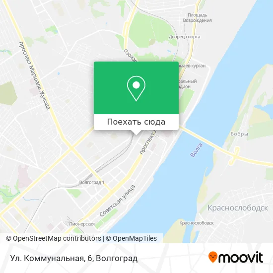 Карта Ул. Коммунальная, 6