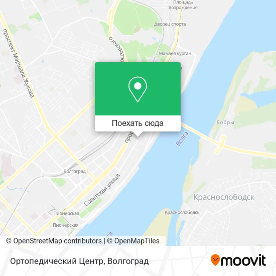 Карта Ортопедический Центр