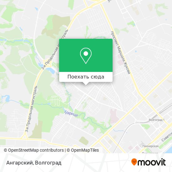 Карта Ангарский