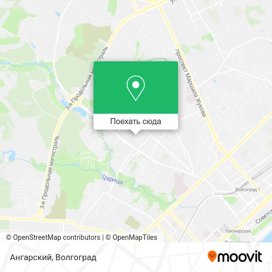 Карта Ангарский