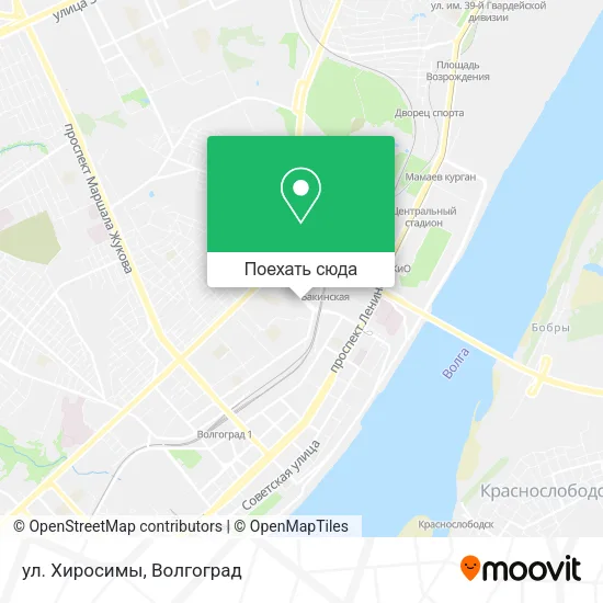 Карта ул. Хиросимы