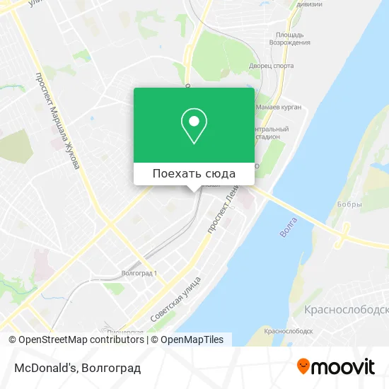 Карта McDonald's