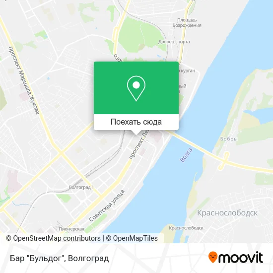 Карта Бар "Бульдог"
