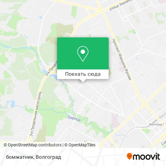Карта бомжатник
