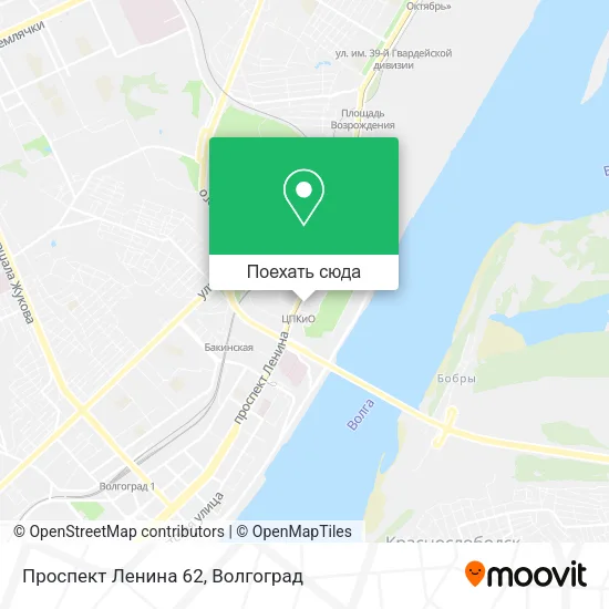 Карта Проспект Ленина 62