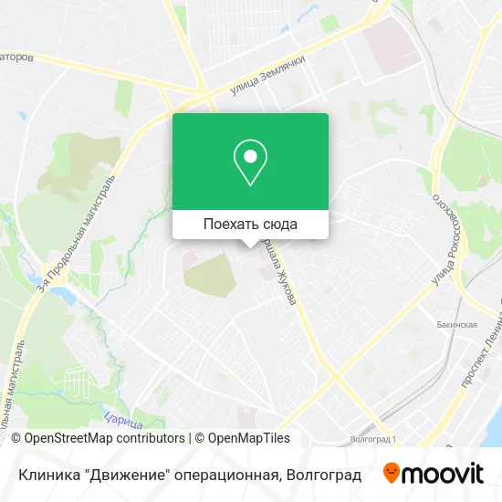 Карта Клиника "Движение" операционная