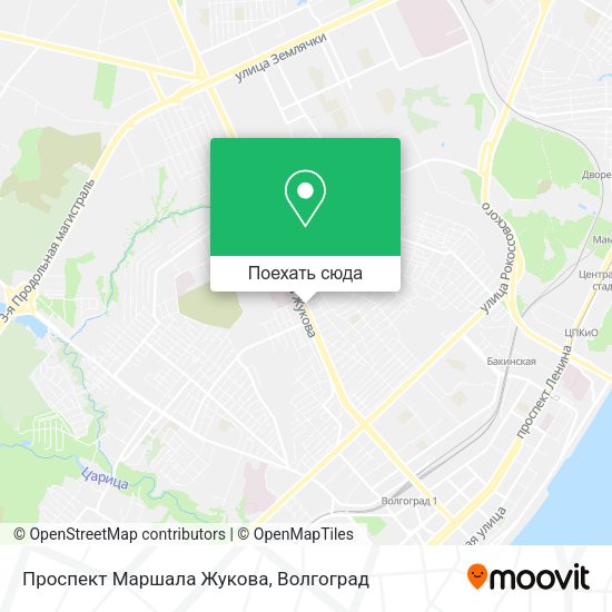 Карта Проспект Маршала Жукова