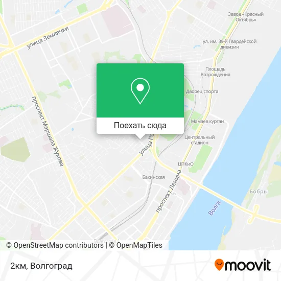 Карта 2км