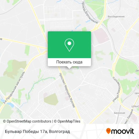 Карта Бульвар Победы 17а