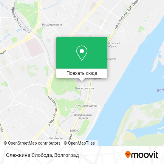 Карта Олежкина Слобода