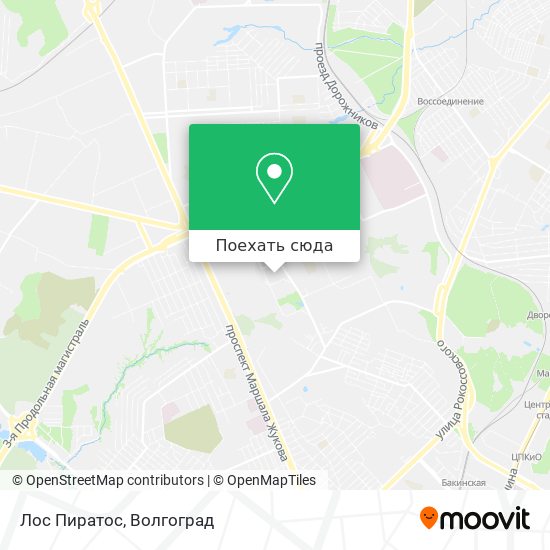 Карта Лос Пиратос