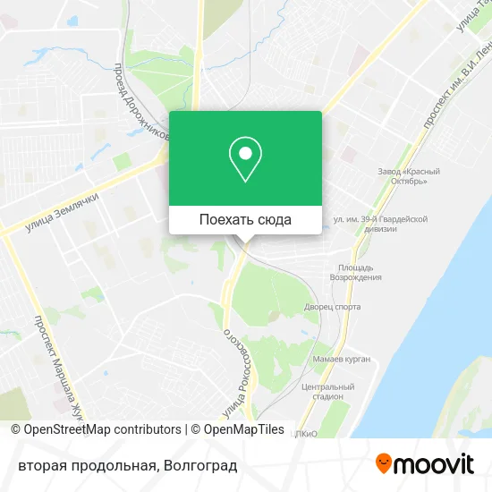Карта вторая продольная