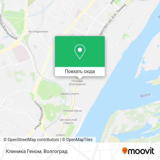 Карта Клиника Геном