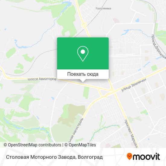 Карта Столовая Моторного Завода