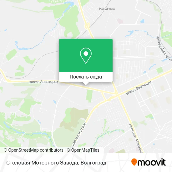 Карта Столовая Моторного Завода