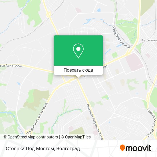 Карта Стоянка Под Мостом