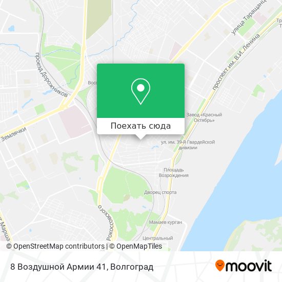 Карта 8 Воздушной Армии 41