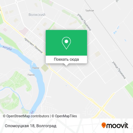 Карта Оломоуцкая 18