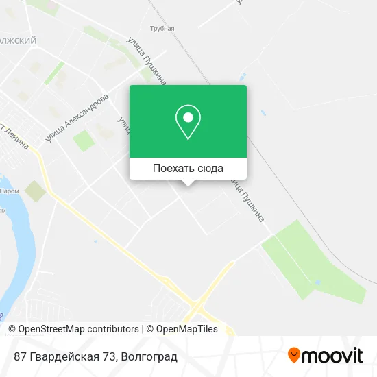 Карта 87 Гвардейская 73